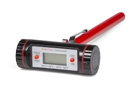 Digital köttermometer, -50C till +150C. Välj mellan C och F.