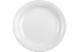 Tallrik flat Ø 26 cm, Melamin,