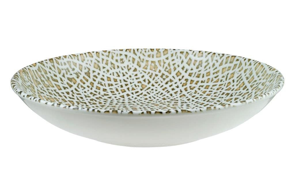 Djup tallrik D25cm Lapya Wood - Antal: 5 st/fp