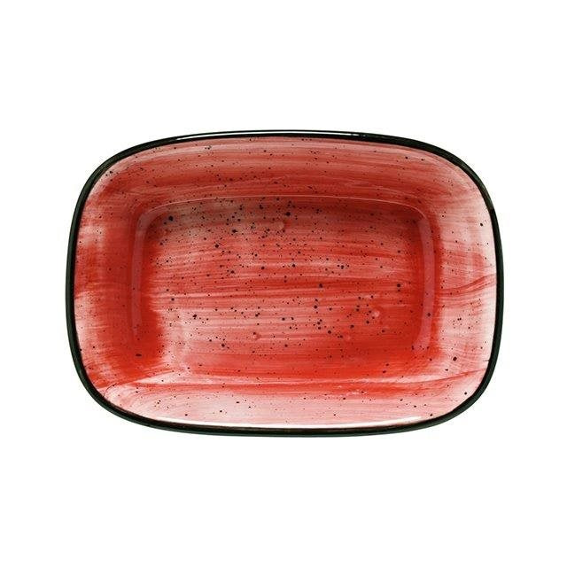 Gourmet 14 cm Rectangular Plate Passion