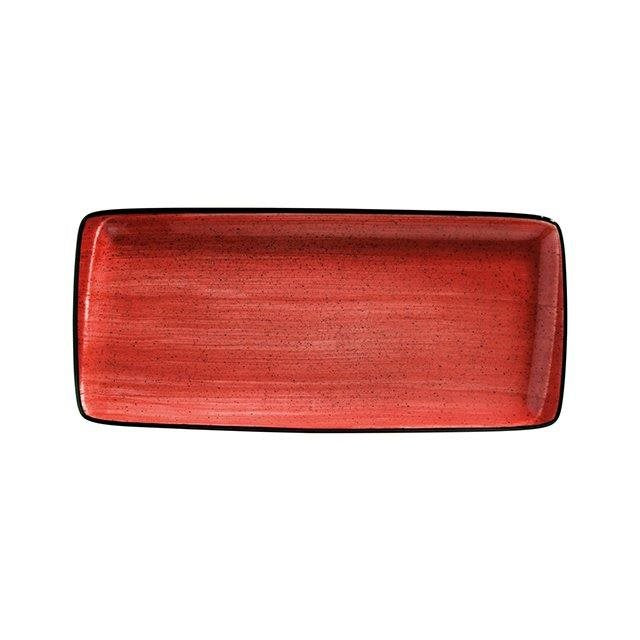 Moove 34 x 16 cm Rectangular Plate Passion