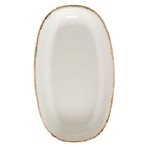 Oval Tallrik 24x14 cm Retro