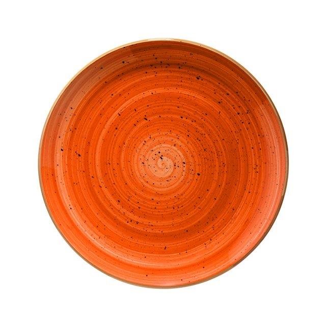 Tallrik flat D19cm Terracota
