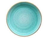 Tallrik flat D27cm Aqua