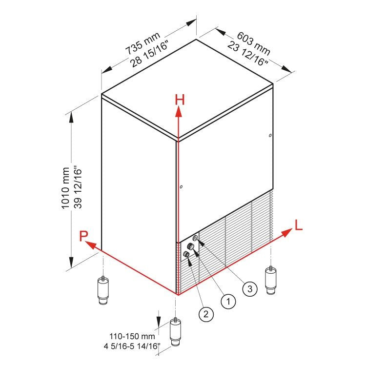 Ismaskin, CB 955 HC B-QUBE