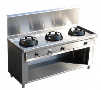 Wokspis CC/03 Med rengöringssystem  9,5kW