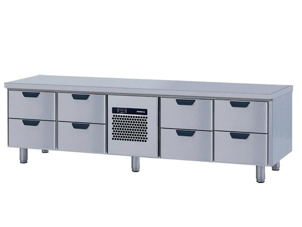 Grillkylbänk GNL 2060, 2+2+2+2 Lådor