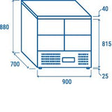 Kylbänk CRD 94A