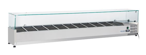 Kylränna Glastopp, 1/4 GN, VRX 22/33