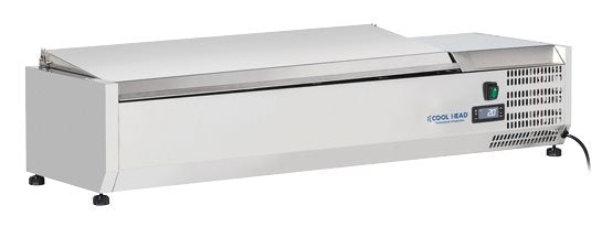 Kylränna Rostfri topp, 1/4 GN, VRX 12 / 33SS