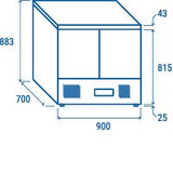 Saladette CR 90A
