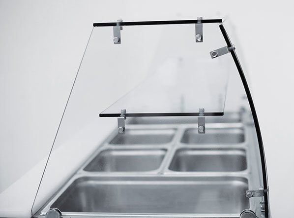 Saladette CRQ 90A, Glasöverdel