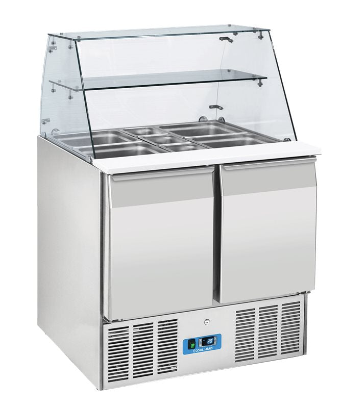 Saladette CRQ 90A, Glasöverdel