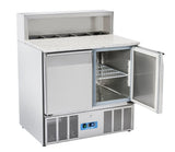 Salladskylbänk Pizzatopp CRP 90A