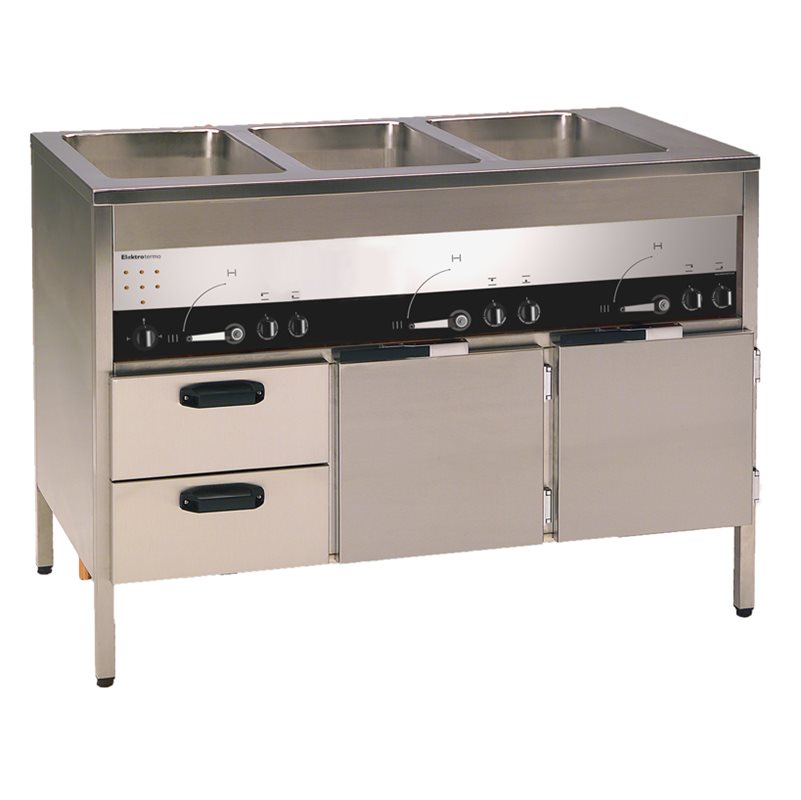 Värmeri VSL-1200-30, 3 bassänger