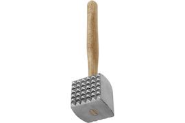 Biffklubba 400 g, Aluminium med träskaft
