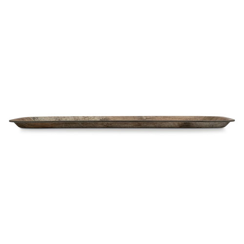 Bricka 43x33 cm mörk