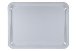 Bricka 43x33 cm Vit, Vit laminat
