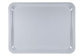 Bricka 43x33 cm Vit, Vit laminat