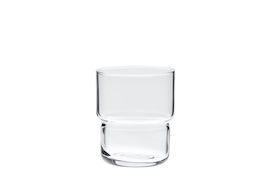 Dricksglas 27 cl Log, Härdat glas, stapelbar,