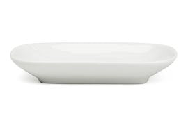 Fat 11x8 cm, rektangulärt, Förstärkt benporslin,