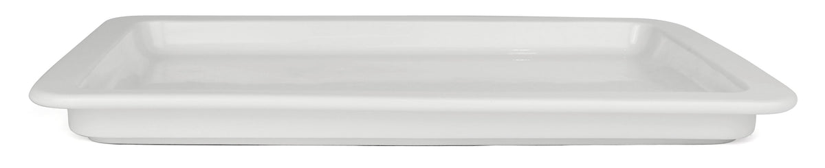 Fat GN 1/2, 2,5 cm, Fältspatporslin