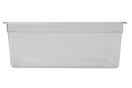 GN kantin 1/1-200 transp, Klar polykarbonat, 28,0 L