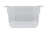 GN kantin 1/3-100 transp, Klar polykarbonat, 4,0 L