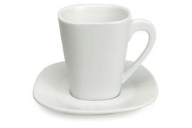 Kaffefat 13,5x13,5 cm Madrid, Förstärkt benporslin,
