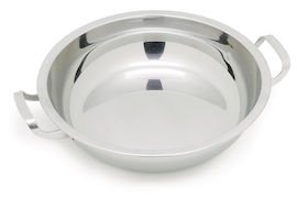 Karott Ø 23,5 cm, med handtag, Rostfritt 18/8