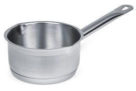 Kastrull 1,0 L Ø 14 cm med hällpip, Rostfritt 18/10