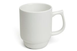 Mugg 23 cl Copenhagen, Förstärkt benporslin,