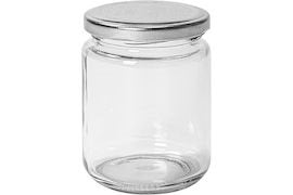 Serveringsburk 240 ml, Med skruvlock i metall