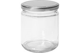 Serveringsburk 450 ml, Med skruvlock i metall