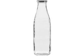Serveringsflaska 1,0 L, Med skruvlock i metall,
