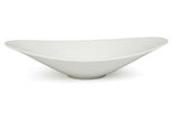 Skål 32x19 cm, oval, Förstärkt benporslin,