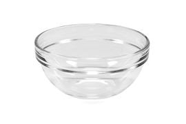 Skål Ø 12 cm, stapelbar, Härdat glas, 38,5 cl,