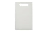 Skärbräda 24x15 cm Vit, Med handtag, HDPE plast