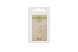Skärbräda 24x15 cm Vit, Med handtag, HDPE plast