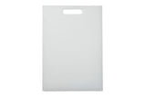Skärbräda 35x26 cm Vit, Med handtag, HDPE plast
