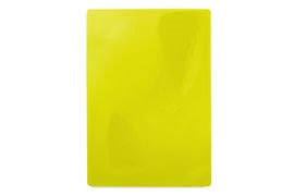 Skärbräda 49,5x35 cm Gul, HDPE plast