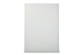 Skärbräda 49,5x35 cm Vit, HDPE plast