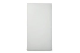 Skärbräda 49x25 cm Vit, HDPE plast