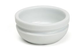 Smörskål 50g Ø 6,5 cm Vit, Fältspatporslin,