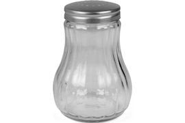 Sockerströare, Rostfritt, glas