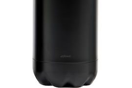 Ståltermos flaska 0,75 L, svart, Skruvkork