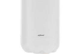 Ståltermos flaska 0,75 L, vit, Skruvkork
