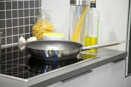Stekpanna Ø 28 cm 3,1 L, Rostfritt 18/10