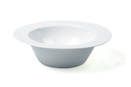 Tallrik djup Ø 23 cm Zeus, Förstärkt benporslin,