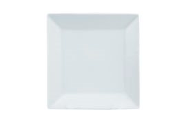 Tallrik flat 16x16 cm Quadro, Fältspatporslin,